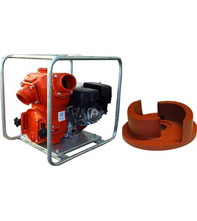spares trash pump with impeller