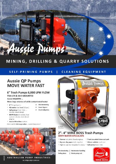 Aussie Pump Mining Brochure