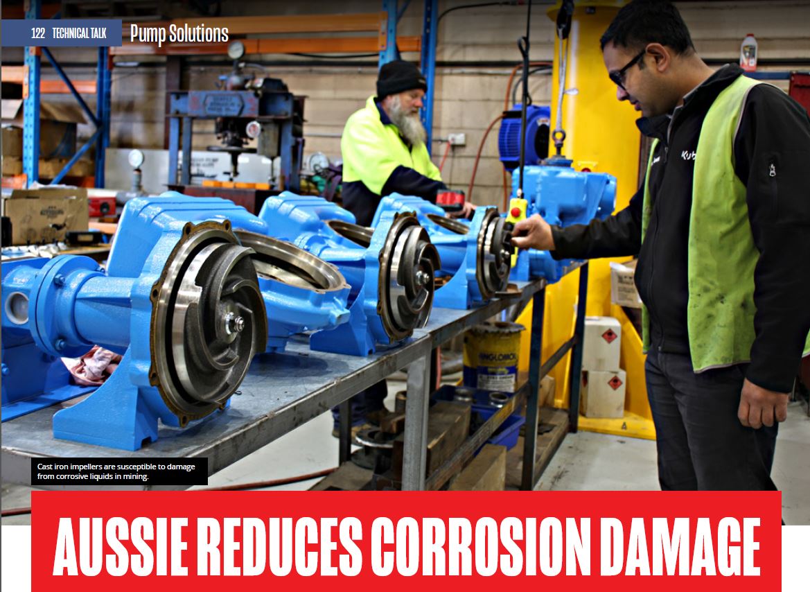 Aussie reduces corrosion damage
